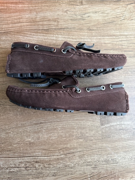 Coach Other - Coach Men's Brown Suede Slip-On Driving Loafers